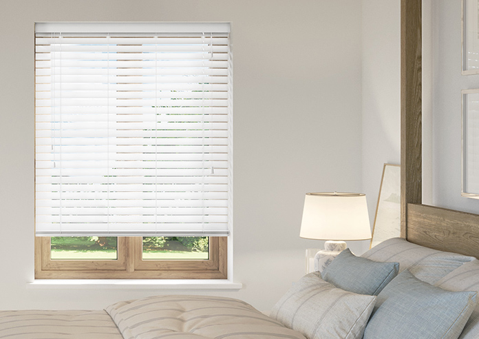 Ecowood, Frost White Satin - Venetian Blind - Image 3